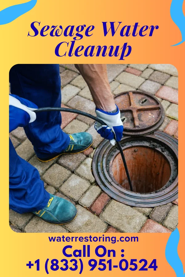 Sewage Water Cleanup in Joshua, TX